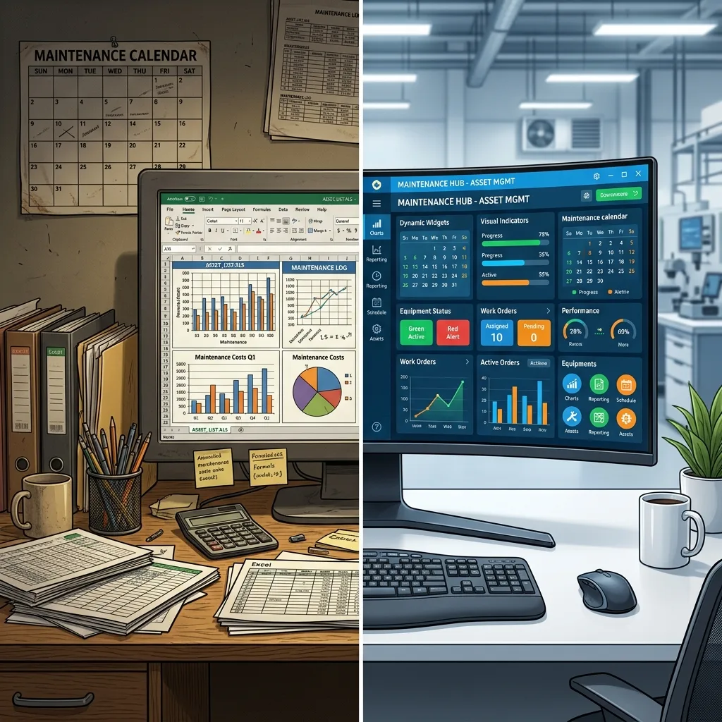 Excel vs CMMS: Which is Better for Maintenance?