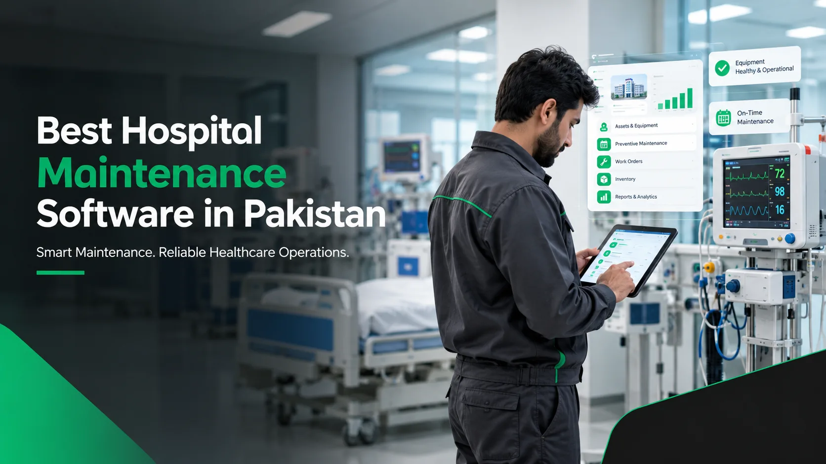 Best Hospital Maintenance Software in Pakistan for Facility Managers