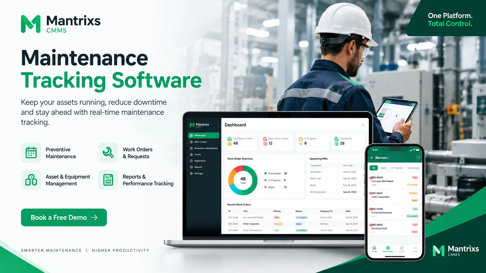 Maintenance Tracking Software: How to Track Work Orders, Assets & Maintenance History
