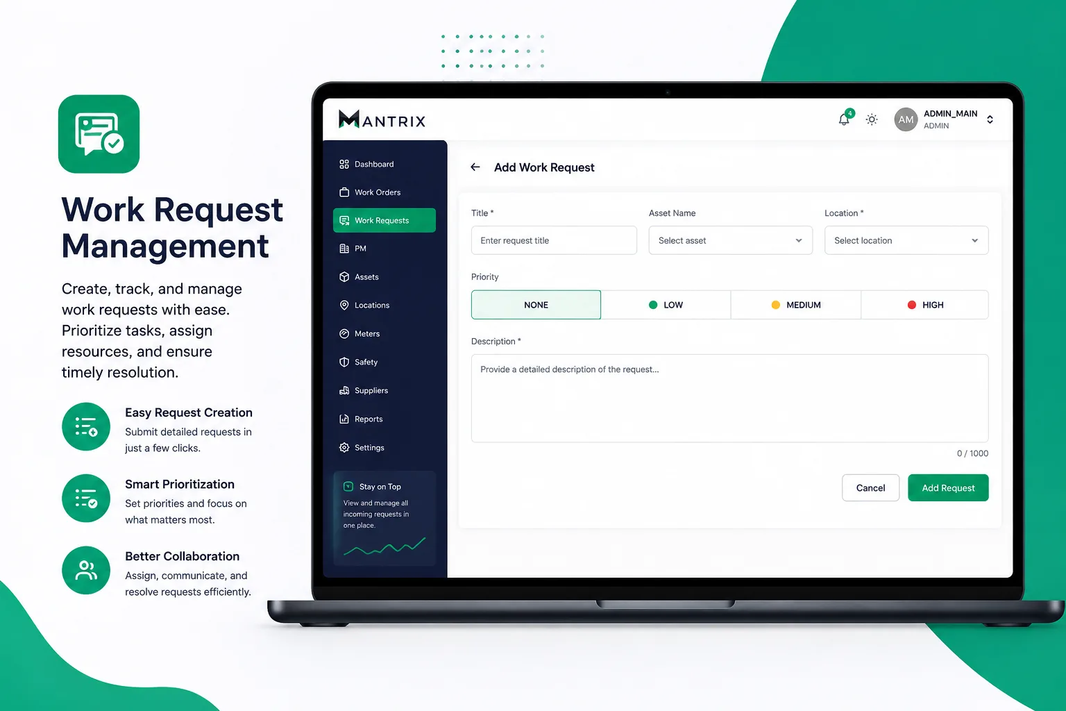 Work Request Management